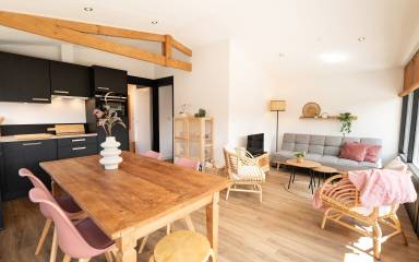 Charmante maison entièrement équipée avec jardin et terrasse
