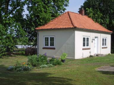 Kleines Ferienhaus in Bardowick mit Kleiner Terrasse