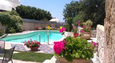 Ferienhaus mit Pool | Haustierfreundlich