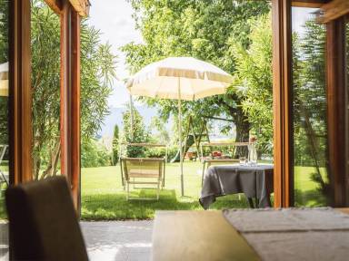 44 qm Ferienwohnung für 4 Gäste mit Hund in Meran