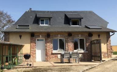 Ferienhaus Saint-Aubin-d’Écrosville