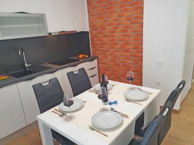Holiday apartment with garden & terrace | City view