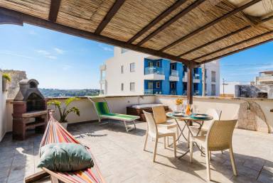 Casa con terrazza e idromassaggio | Vista sulla città
