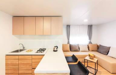 Incantevole casa mobile con giardino, barbecue e terrazza | Spiaggia nelle vicinanze | Accetta animali domestici