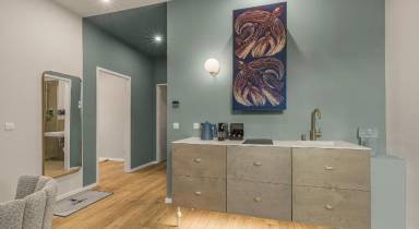 Appartement met hotelvoorzieningen 44 m²
