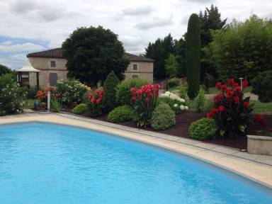 Villa avec barbecue, piscine privée et terrasse | Vue lac | Idéale pour le télétravail