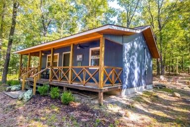 Cabin Kitchen Mountain View
