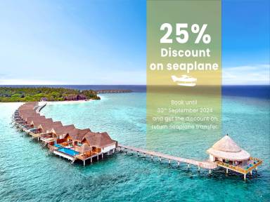 Furaveri Maldives - FREE RETURN TRANSFER for 2 for stays of min 5 nights from 01 May to 31 Oct 2025