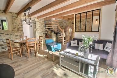 Merveilleux gîte avec terrasse et jardin