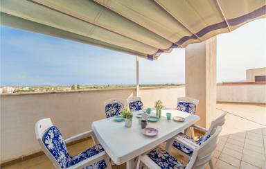 Apartamento vacacional con terraza