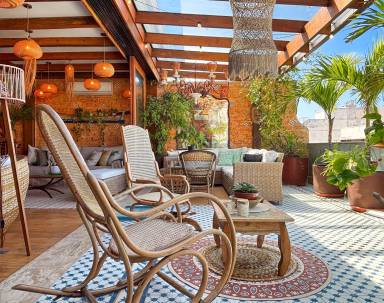 Appartamento accogliente e familiare con terrazza e griglia | Vicino Forte di Copacabana | Vista sul mare | Vicino alla spiaggia