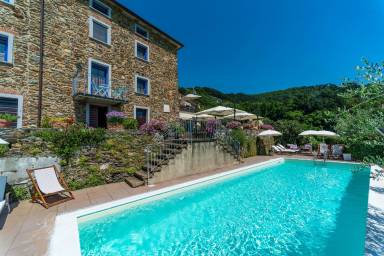 Komfortable Wohnung in Ca' Di Cecco mit Grill, Garten und Terrasse