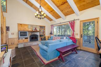 Cabin Balcony Camp Connell