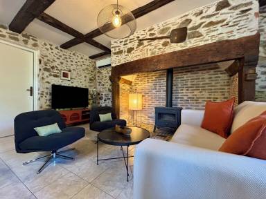 Maison de vacances avec jardin, terrasse et barbecue