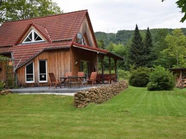 Ferienhaus Kamin Reinhardshausen
