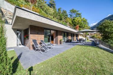 80 qm Ferienhaus, Umzäunt, für 7 Gäste mit Hund in Saltaus, Sankt Martin in Passeier, Südtirol