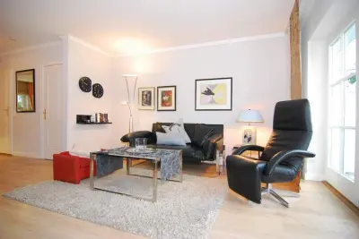 Apartment mit Sauna, Garten und Terrasse