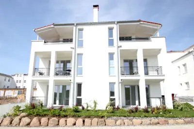 Villa Antje FeW10: Balkon, Schwimmbad, eigene Sauna