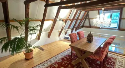 Apartment mit Pool und Terrasse