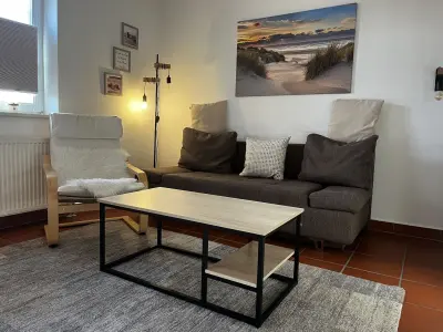 Feriendorf Rugana Komfortplus Ferienwohnung mit 1 Schlafzimmer und Terrasse (D41)