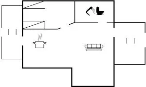 49 m² Ferienwohnung ∙ 1 Schlafzimmer ∙ 4 Gäste – Bild 19