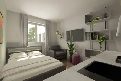 Pleasant aparthotel | Near Römer