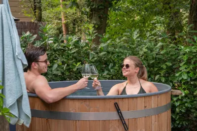 Familienorientiertes gemütliches Chalet mit Garten, Terrasse und Pool | Gartenblick | Haustierfreundlich