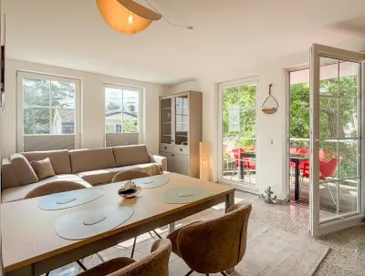 Apartment mit Pool und Sauna