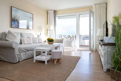 Voll ausgestattetes wunderschönes Apartment mit Garten, Sauna und Pool | Haustierfreundlich