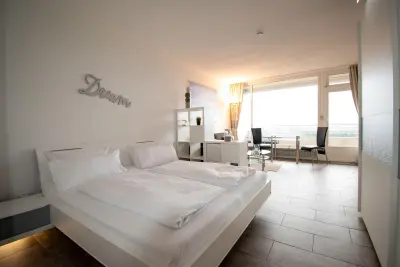 Charmantes Apartment mit Pool | Strand in der Nähe