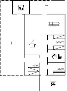 68 m&sup2; Ferienhaus 3 Schlafzimmer 6 G&auml;ste