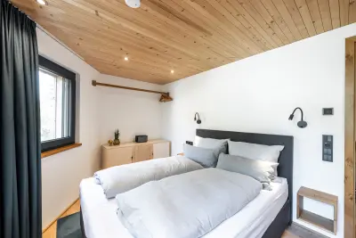 Chalet mit Garten, Grill und Terrasse