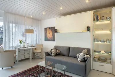 Wohnung mit Sauna und Pool | Bergblick