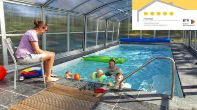 Ferienwohnung mit Grill, Pool und Garten